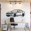 M5 CS Perspective Metal Car Wall Art - MT1216