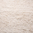 Elbayda Round - Shag Moroccan rug