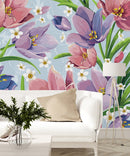 Fashionable Tulips Wallpaper Vogue
