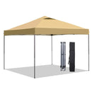 Ainfox 10 x 10 ft Pop-Up Canopy  Patio Canopy With 4 Sand bags For Patio,Garden,Party