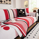 Modern Geometric Sofa Cover - Thick Woven, Pet Friendly, Stylish Couch Protector