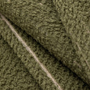 Textured Sofa Seat Cover with Wave Edge – Non-Slip, Washable Couch Throw Protector