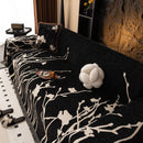 Modern Abstract Floral Sofa Throw Blanket, Decor Furniture Protector for Living Room