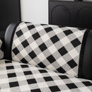 Non-Slip Chenille Sofa Slipcover Modern Geometric Sofa Protector Fits Most Sofas