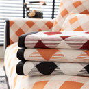 Non-Slip Chenille Sofa Slipcover Modern Geometric Sofa Protector Fits Most Sofas