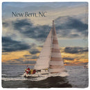 New Bern, NC Regatta Coaster Set