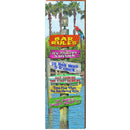 Bar Rules Directional | Wall Art Print on Real Wood