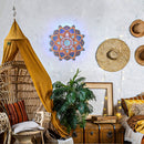 Lotus Mandala Yoga Wall Lamp