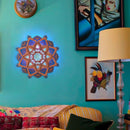 Lotus Mandala Yoga Wall Lamp