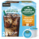 Green Mountain Brew Over Ice Hazelnut Cream K-Cups – 24 Count