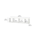 BOON Cube Storage Shelf Combo 2/2x1