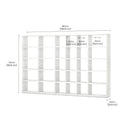 BOON Cube Storage Shelf Combo 3/3x5