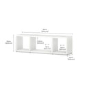 3 Cube Organizer Shelf – Thick Boards, Scratch-Resistant, Modular Design BOON Cube Storage Shelf Combo 2/1x1