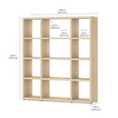 BOON Cube Storage Shelf Combo 2/1x4