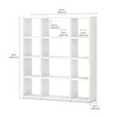 BOON Cube Storage Shelf Combo 2/1x4