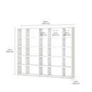 BOON Cube Storage Shelf Combo 3/2x5 Accessorized