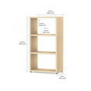 Storage Cubes – Thick Boards, Modern, Customizable Cube Organizer BOON Cube Storage Shelf Rectangular 1x3