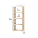 4 Cube Storage Unit – Durable, Modular Cube Shelf for Modern Organization BOON Cube Storage Shelf Rectangular 1x4