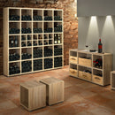 BOON Cube Storage Shelf 1x1 - Discontinued Oak