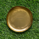 Gold Accent & Signature Botanical Candle Plate