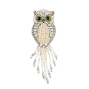 Beadwork kit for creating brooch Crystal Art Wisdom BP-355C