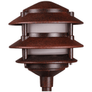 KL302 12V AC/DC Aluminum Low Voltage Landscape Lighting 3 Tier Pagoda Path Light