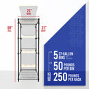 Storage Bin Rack