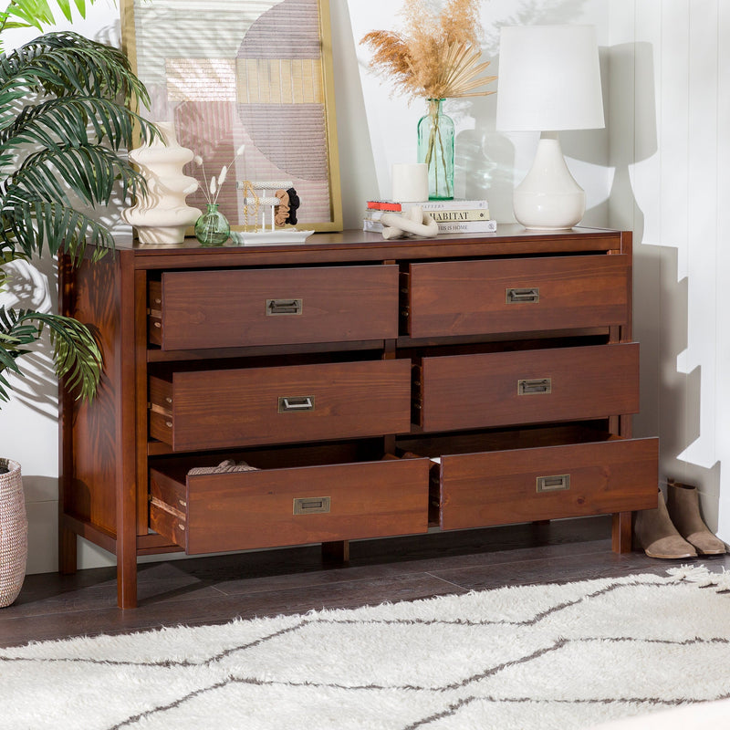 Lydia Solid Wood Modern Contemporary Dresser