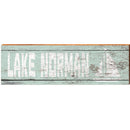 Lake Norman Sailboat Sign | Wall Art Print on Real Wood