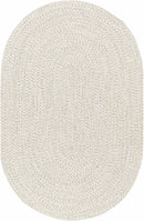 Beige Braided Faux Jute Outdoor Rug
