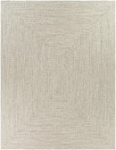 Beige Braided Faux Jute Outdoor Rug