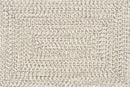 Beige Braided Faux Jute Outdoor Rug