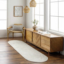 Beige Braided Faux Jute Outdoor Rug