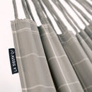 Nautico Cool Grey Outdoor Almond - Weather-Resistant Double Hammock with Powder Coated Steel Stand