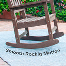 Carved Outdoor Rocking Chair