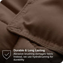 King / CAL King 3-Piece Down Alternative Comforter Set in Chocolate Brown
