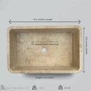 Travertine Sink