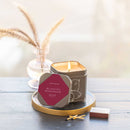 Accent Tin Candle - Blushing Rosewood