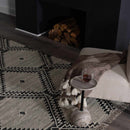 Brownhills Hand Woven Cotton & Wool Area Rug