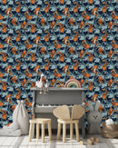 Stylish Gold Fish Wallpaper