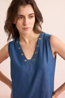 My True Indigo Dress