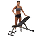 Multi-position Weight Training Flat Incline Decline Folding Exercise Bench