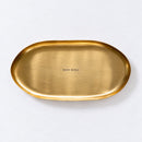 Gold Statement Botanical Candle Plate
