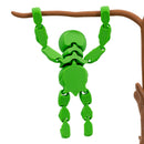 3D Printed Sloth Fidget With Tree Props | Multiple Colors | Black Sheep Products LLC