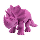 3D Printed Articulated Flexible Triceratops Dinosaur | Multiple Colors | Black Sheep Products LLC