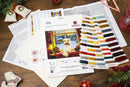 Waiting For The Snowflakes BU5076L Counted Cross-Stitch Kit