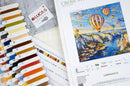 Cappadocia Hot Air Balloons Counted Cross Stitch Kit by Luca-S BU5082L