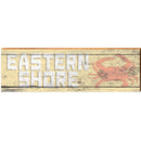 Eastern Shore Red Crab Yellow | Wall Art Print on Real Wood