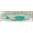 Mermaid Cove Wooden Sign | Wall Art Print on Real Wood 