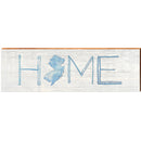 Home New Jersey State | Wall Art Print on Real Wood
